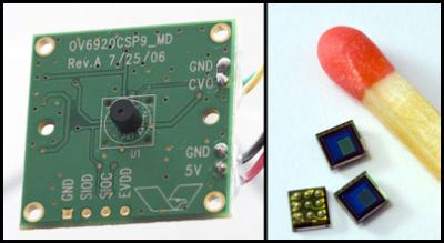 World's Smallest Single-Chip Camera Hits