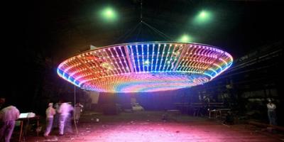 Brilliant 'UFO' Controlled Remotely by SMS