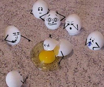 Crazy Egg Art Sculptures