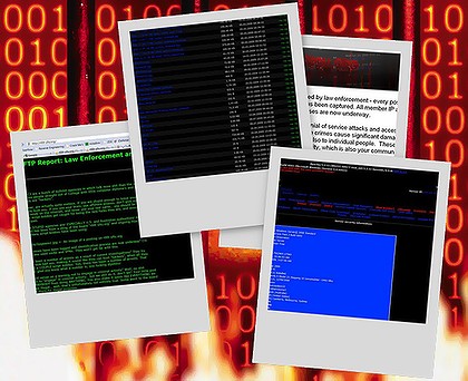 Hackers break into police computer as sting backfires