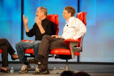 Steve Jobs and Bill Gates: Historic discussion live from D 2007