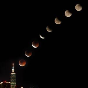 Lunar Eclipse from Taipei