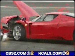 Eddie Griffin crashed a Ferrari Enzo