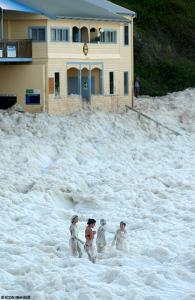 The day the Pacific was whipped up into an ocean of froth