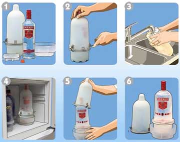 Ice Jacket for your Vodka