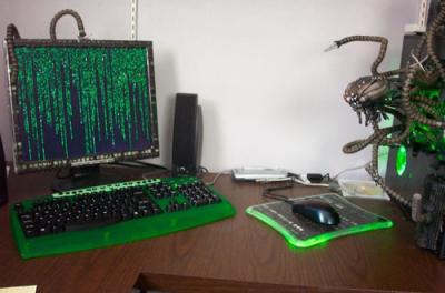 Enter the Matrix PC Case Mod