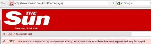 Murdoch-detector browser