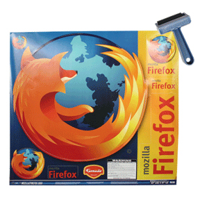 Mozilla Fathead Poster