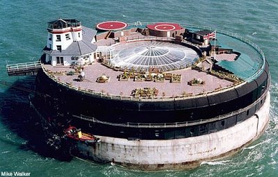 Man-made island up for sale