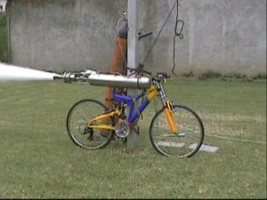 Rocket bicycle of Tecnologia Aeroespacial Mexicana