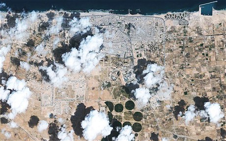 RAF destroys Gaddafi's weapons bunkers as rebels target Sirte