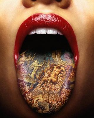 Tongue Tattooing