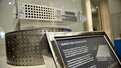 Pirate Bay server becomes museum artefact