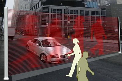 Virtual Wall: traffic light of the future?