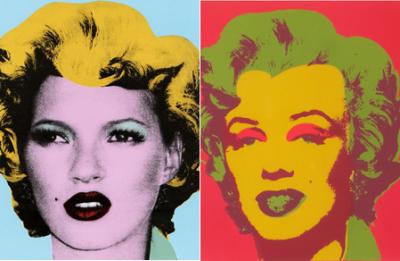 Warhol Vs Banksy