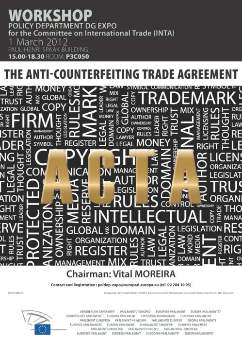 The workshop on the Anti-Counterfeiting Trade Agreement