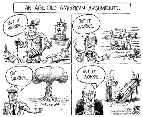 an age old american argument