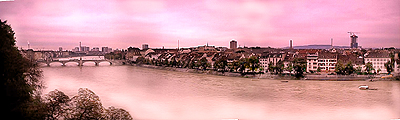 Rhein bei Basel