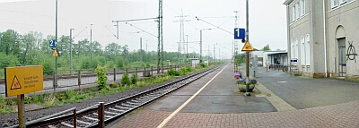 auf dem weg zum meer: deutsche bahnhoefe