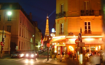 Paris nights in April