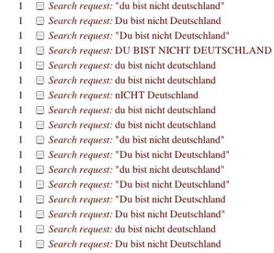 ich bin nicht deutschland