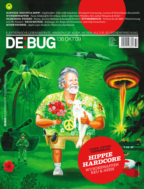 cover of de:bug #136