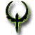 logo of the computer game quake