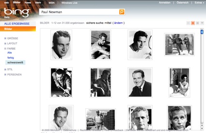Bing Bildersuche