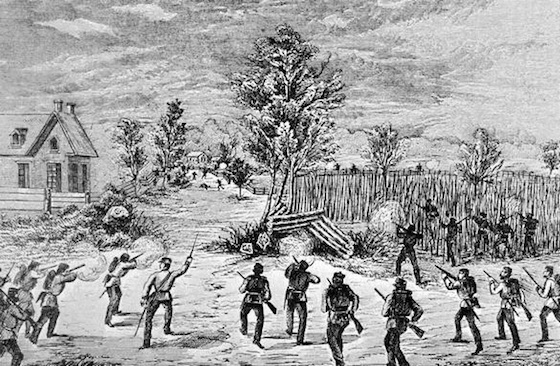 Fenian Raid into Canadian territory