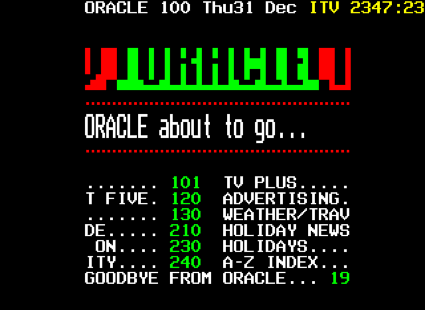 December 1992, Oracle almost gone ...