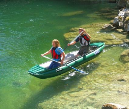 Gumotex Palava inflatable canoe