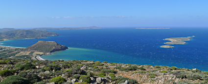 Kouremenos Bay, wide angle