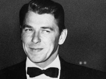 Ronald Reagan, B-movie actor, trade unionist, president, pensioner 