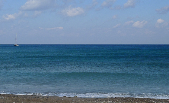 Zakros, the Sea, Boat