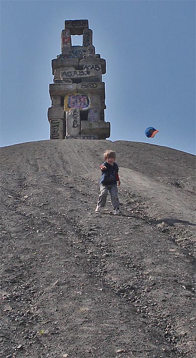 mützenwurf ins tal