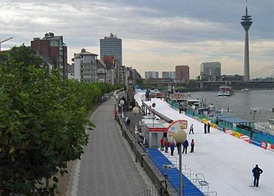 schnee in düsseldorf