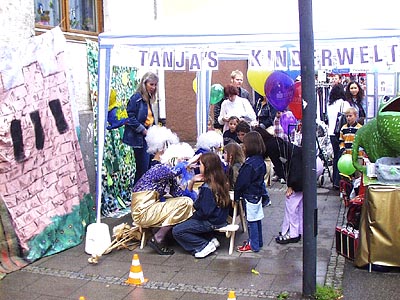 Kinder schminken ... ein echter Hit