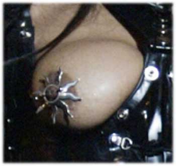 Janet Jackson's nipple clamp