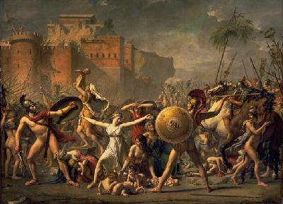 A Painting of the Fall of Troy