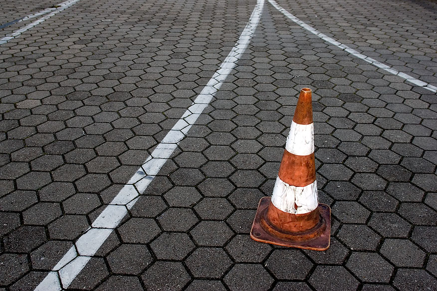 Hamburg, former england ferry parking lot ..