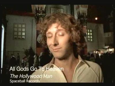 Screen from 'The Hollywood Man' from All Gods Go To Heaven. Directed by Jerad Sloan.