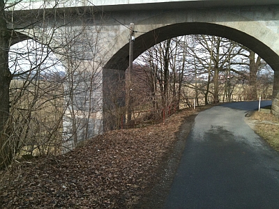 Bahnbrücke bei Langenwolmsdorf