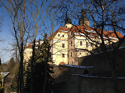 Dippoldiswalde im Schnee - Schloss