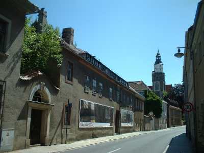 Altstadt von Kamenz mit Kirche