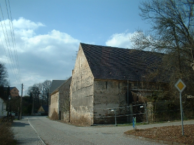 alte Scheune am ehemaligen Gasthof Gräfenhain