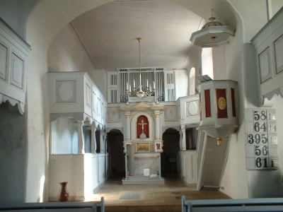 Kirche Lauterbach, frisch geputzt