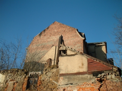 verfallene Häuser in Radeberg
