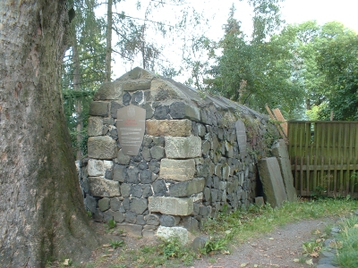 Kirchhof- und Tiergartenmauer in Stolpen