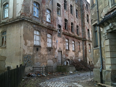 Ruine - alte Fabrik in Trachau