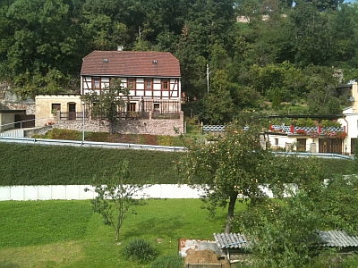 Fachwerkhaus in Zehren am Ketzerbach